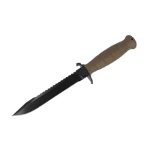 Nôž Glock mod.81 s pílkou - dark earth