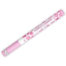 Vystreľovacie konfety 60cm – ružové lupienky ruží