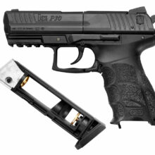 Pištoľ CO2 Umarex “Heckler & Koch P-30” cal.4,5mm, BB/diabolo