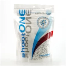 Airsoftové guličky "ONE shoot" 0,23g / 4350ks - biele