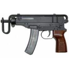 Airsoftový manuálny samopal ASG Vz.61 Scorpion 6mm – čierny