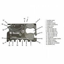 Karta na prežitie M-Tramp – multifunkčná