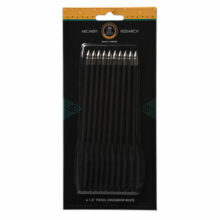 Šíp plastový 6,5″ HalfMoon Ek Archery, 10 ks SET