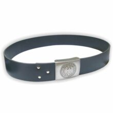 Opasok originálny armádny BW kožený s orlicou – používaný