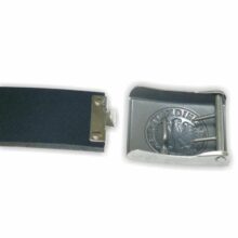 Opasok originálny armádny BW kožený s orlicou – používaný