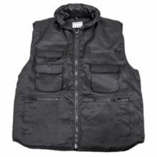 Vesta “Ranger RTX” zateplená s kapucňou – čierna