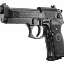 Pištoľ CO2 Beretta M92 FS polished chrome, kal. 4,5mm diabolo