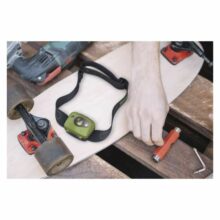 Svietidlo čelové GP Discovery CH34 LED LR03, P8554 – sivo/zelené