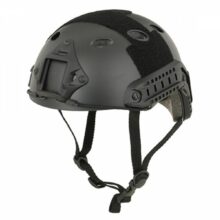 Helma FAST PJ replika s montážnymi lištami – čierna