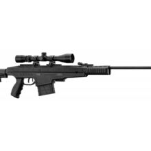 Vzduchovka B.O. taktická Pendleton, kal. 4,5 mm + puškohlad 3 – 9 x 40