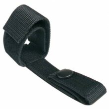 Očko na obušok “suchý zips” – čierne