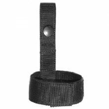 Očko na obušok “suchý zips” – čierne