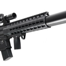 Vzduchová puška Sig Sauer MCX, kal. 4,5 mm, s puškohľadom