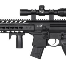 Vzduchová puška Sig Sauer MCX, kal. 4,5 mm, s puškohľadom