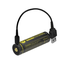 18650 Li-ion akumulátor 2600 mAh s Micro-USB nabíjaním