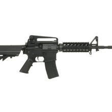 Airsoftový elektrický samopal CYMA CM.507 M4 R.I.S., kal. 6mm BB – čierny