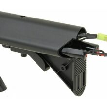 Airsoftový elektrický samopal CYMA CM.507 M4 R.I.S., kal. 6mm BB – čierny