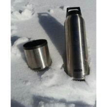 Termoska SIGG Flask Hot & Cold Brushed, s pohárikom – 0,75L