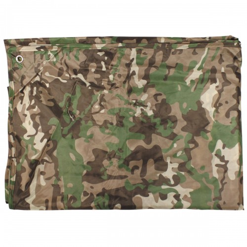 Plachta viacúčelová nepremokavá MFH 32421X – operational camo