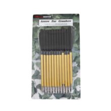 Šíp duralový 6,5″ do pištolovej kuše, 12ks set