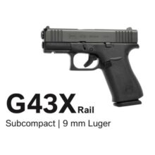Glock 43X Rail / FS, 9×19 (50194)