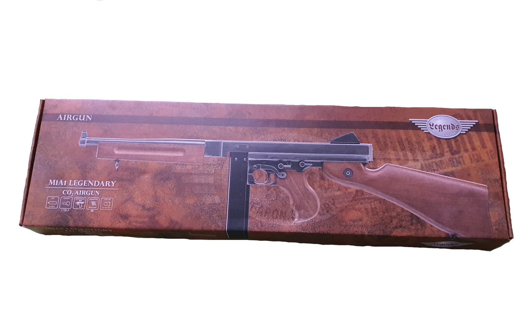 Vzduchový samopal Legends M1A1 Legendary Full-Auto kal. 4,5 mm