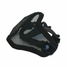 Maska na tvár “Face Protector” mriežkovaná – čierna