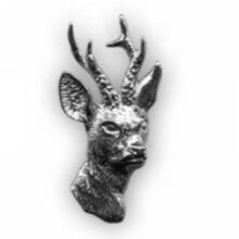Odznak srnec strieborný – hlava