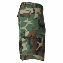 Nohavice BDU short R/S MFH 01512T – woodland