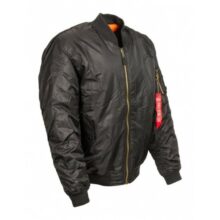 Bunda MA-1 Pilotná “Bomber” RTX – čierna