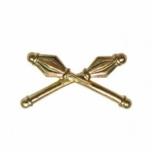 Odznak originál armádny ČSĽA dôstojnícky palcát – zlatý