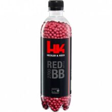 Guličky BB 6mm 0,25g 2700 ks červené Heckler&Koch