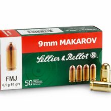 Sellier & Bellot 9mm Makarov FMJ 6,1g (50 ks)