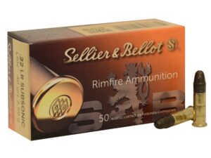 22 LR SUBSONIC LRN 2,50g/40grs. Sellier & Bellot (50 ks)