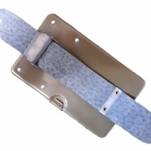 Svietidlo originálne armádne ČSĽA, trojfarebné – olivové