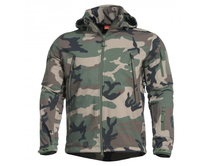 Bunda PENTAGON Artaxes Level V, softshell – woodland