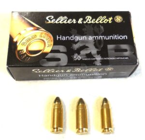 Sellier & Bellot 9mm BROWNING COURT/.380 AUTO (50 ks)