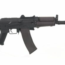 Airsoftový elektrický samopal CYMA CM.045 AKs-74U, kal. 6mm BB – čierny