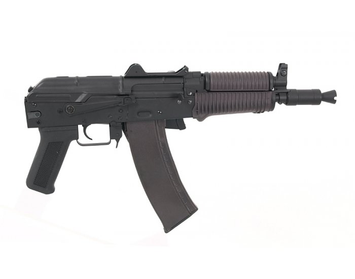Airsoftový elektrický samopal CYMA CM.045 AKs-74U, kal. 6mm BB – čierny