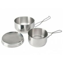 Ešus nerezový – 3-dielny