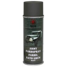 Farba vojenská v spreji “ARMY” MFH 27375B – NATO zelená