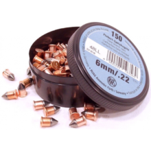 Flobertkový náboj RWS 6 mm ME 150ks, špicaté