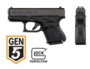 GLOCK 26 Gen 5 EU FXD 6,1, 9×19