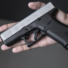 GLOCK 43X Silver slide