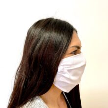 Ochranné rúško na tvár – biele