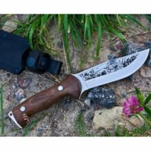 Nôž lovecký KIZLYAR Drofa Classic – strieborný