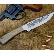 Nôž lovecký KIZLYAR F-1 – strieborný