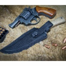 Nôž lovecký KIZLYAR F-1 – strieborný