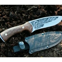 Nôž lovecký KIZLYAR Hlucháň – strieborný