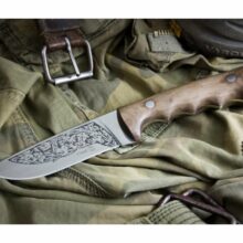 Nôž lovecký KIZLYAR Skif ch.o. – strieborný